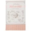 Beef Stew (Pot Au Feu) French Jacquard Dish Towel By Coucke
