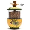 Ceramic Mill With Herbes De Provence - Olives Green