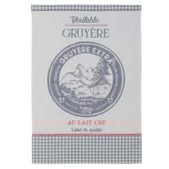 Veritable Gruyere Cheese French Jacquard Dish Towel By Coucke