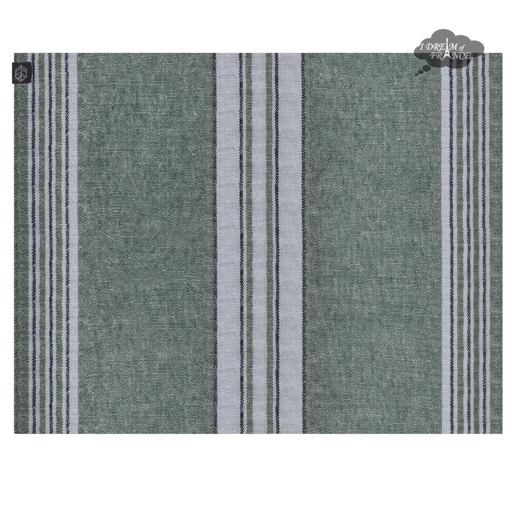 Zonza Khaki French Linen Placemat By Harmony