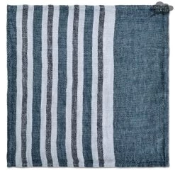 Zonza Prussian Blue French 100% Linen Napkin By Harmony