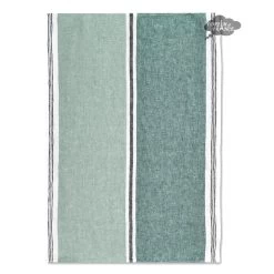 Trevise Celadon French Linen Kitchen Towel By Harmony