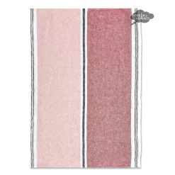 Trevise Clay French Linen Kitchen Towel By Harmony