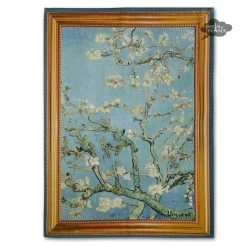 Van Gogh Almond Blossom French Kitchen Towel By Marat D'Avignon