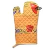 Poppies Yellow Cotton Oven Mitt By Tissus Toselli