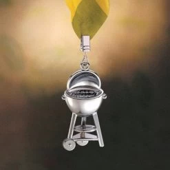 Set Of 4 Metal Bar-B-Q Tablecloth Weights By Prodyne