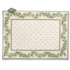 Calisson Cream Quilted Cotton Placemat By Tissus Toselli