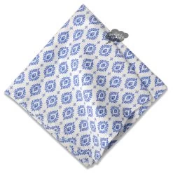 Sormiou Blue & White Provence All-Over Cotton Napkin By Label France