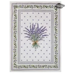 Lauris French Cotton Kitchen Towel By Tissus Toselli